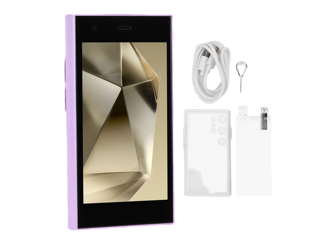 Teléfono Móvil Pequeño S25 Con Desbloqueo Facial, Pantalla De 3,5 Pulgadas, Android 10.0, 4 Gb De Ram, 64 Gb De Almacenamiento, Cámaras De 5 Mp Y 8 Mp, Batería De 2000 Mah, Doble Sim.