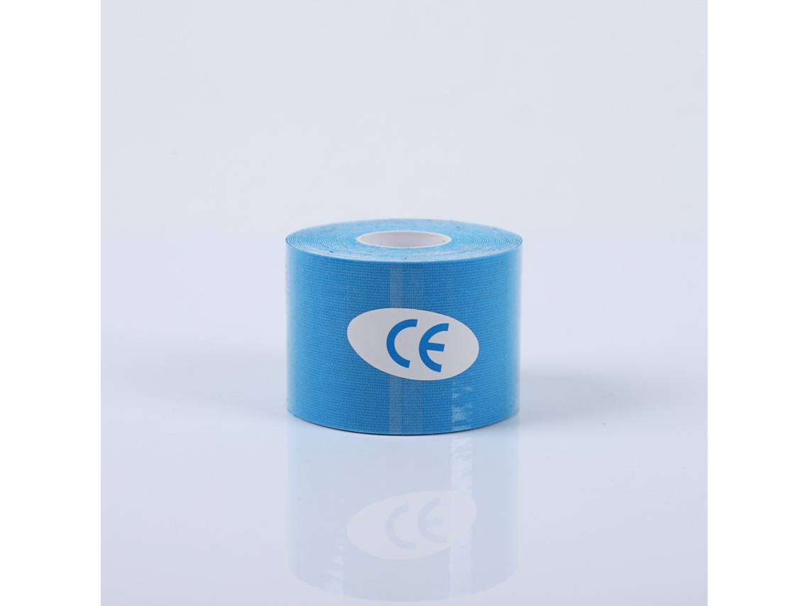 (azul 5cm-5cm) Cinta Kinesiológica Para Lifting De Rostro, Línea V, Cuello Y Ojos.