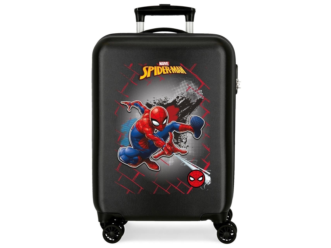 Maleta de Cabina MARVEL Spiderman Red Negro (38x55x20cm)