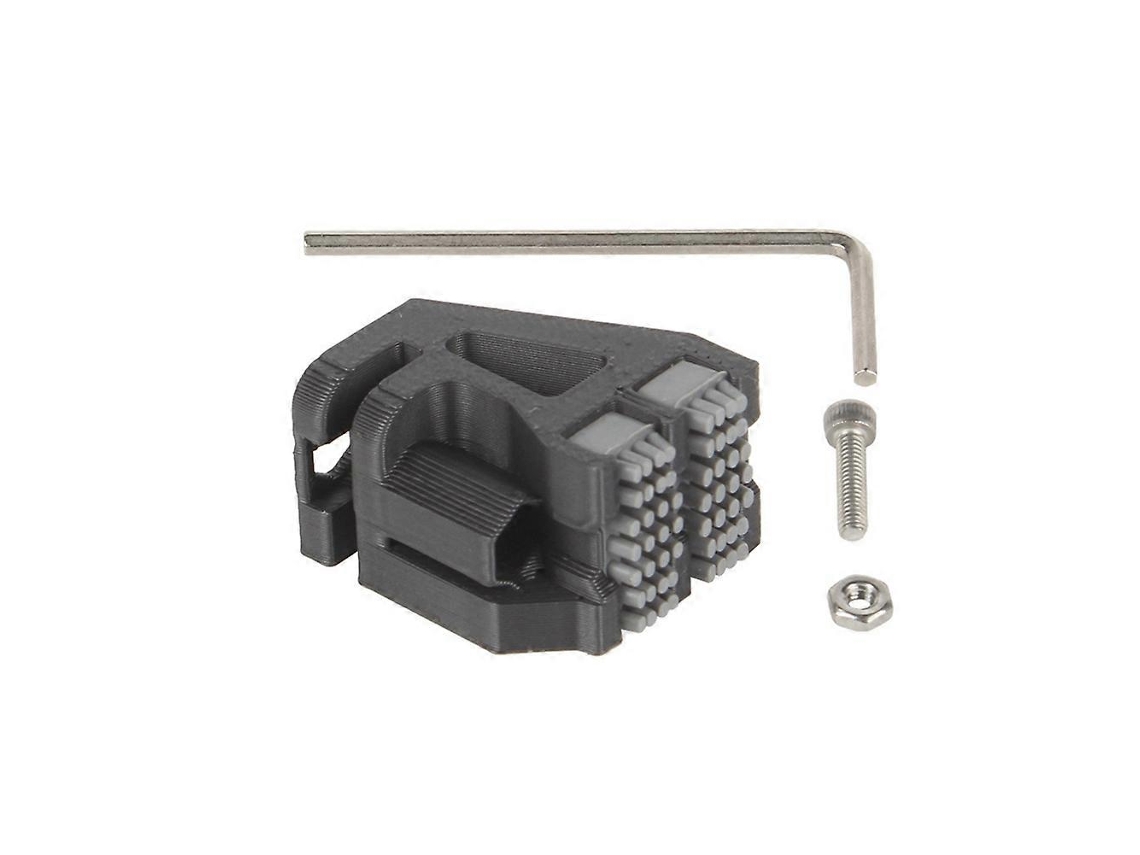 Double Nozzle Silicone Wiper For X1/p1 3d Printer Nozzle Cleaner Tool Nozzle Silicone Brush Assembl