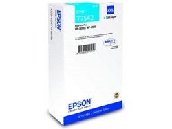 Cartucho de tinta original EPSON, T7542 69 ml, Cian, XXL, C13T754240