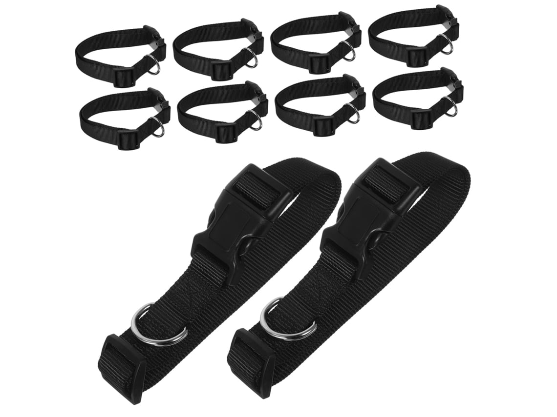 Conjunto De 10 Coleiras Ajustáveis E Anti-perda Para Cabras E Ovelhas