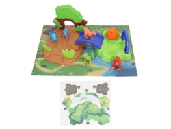Juego De Dinosaurios Duradero Educativo Interactivo Con Escena 3d Para Niños En El Hogar