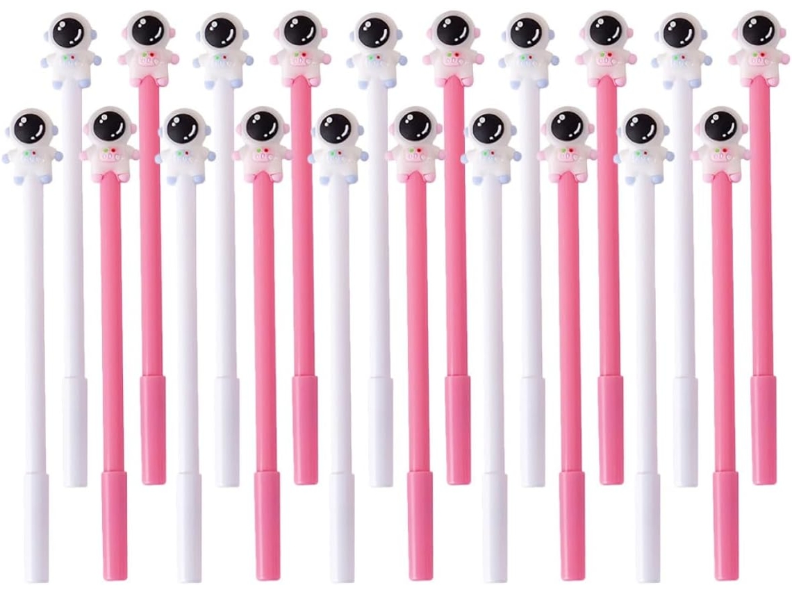 Bolígrafos Gel Rosa Para Niñas Compacto Diseño Moderno