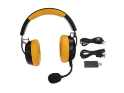 Auriculares Inalámbricos Para Juegos 2.4g Baja Latencia Bluetooth Rgb Ergonómico