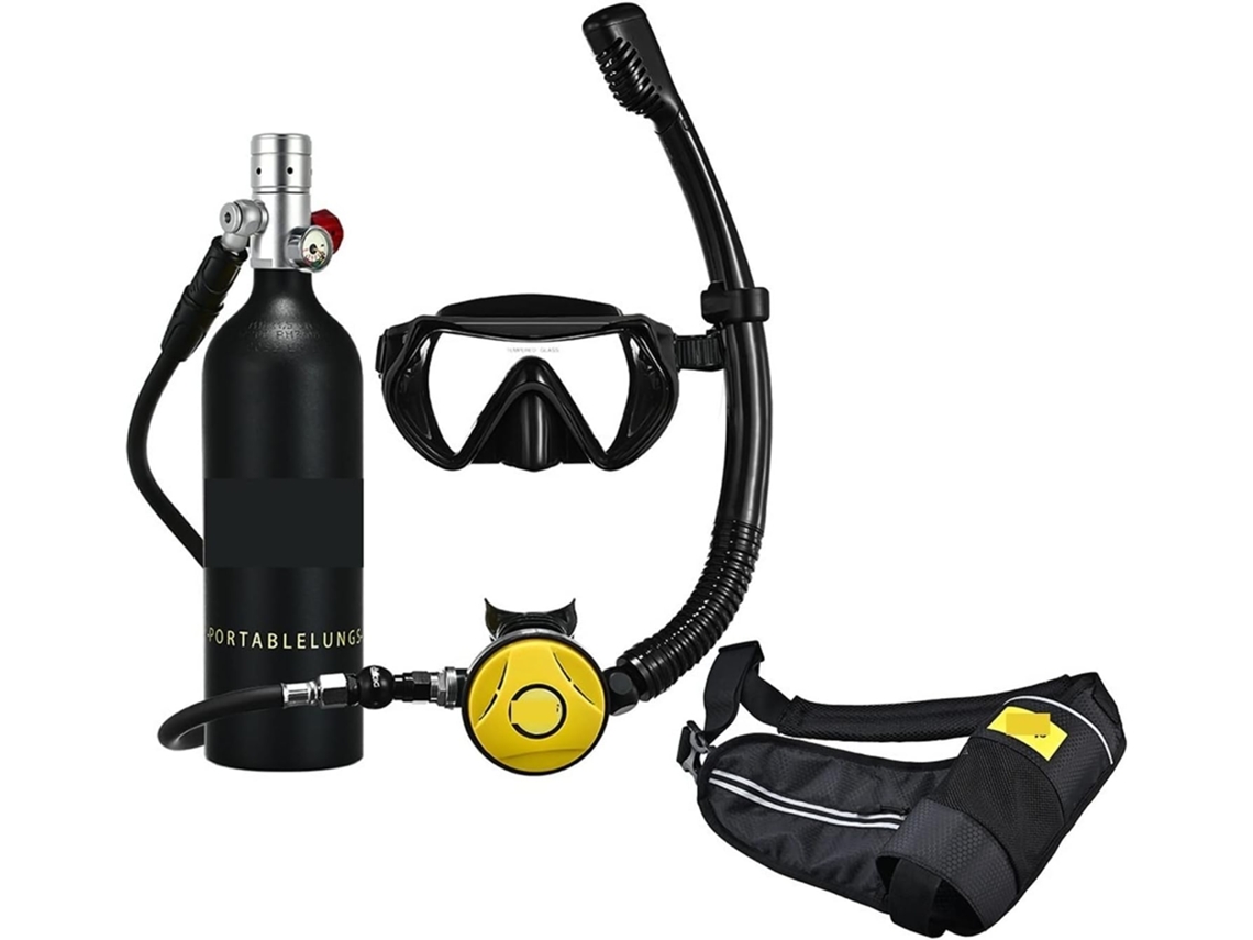 Mini Botella De Buceo, Tubo De Snorkel, Rebreather, Equipo Portátil De Apnea