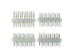 40 Piezas Brocas De Taladro Para Uñas Eficientes Con Soporte Para Eliminación De Gel Y Cutículas Para Salón Y Hogar