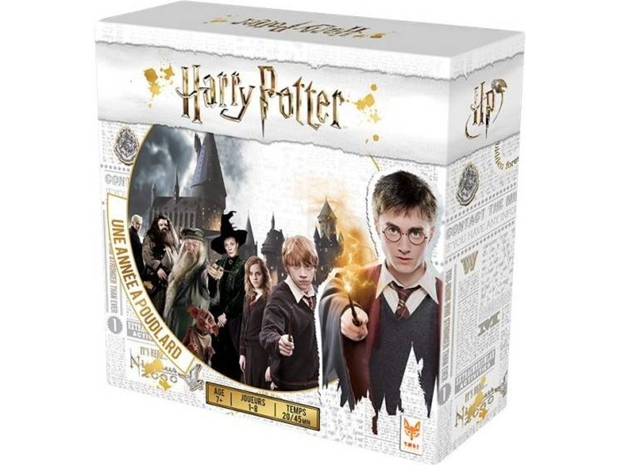 Juego de Mesa TOPIGAMES Harry Potter A Year At Hogwarts (Inglés - Edad Mínima: 7)
