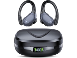 Auriculares Inalámbricos Bluetooth 5.1 Para Deportes, Correr, Entrenar, Gimnasio, Resistentes Al Agua Ipx4, 60 Horas De Reproducción.