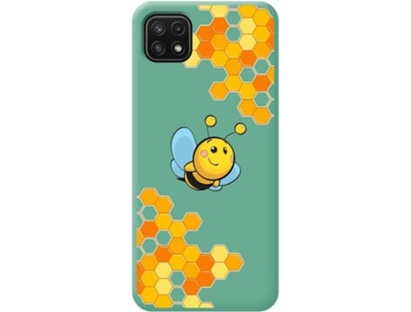 Carcasa Samsung Galaxy A22 5G TUMUNDOSMARTPHONE Abeja Verde