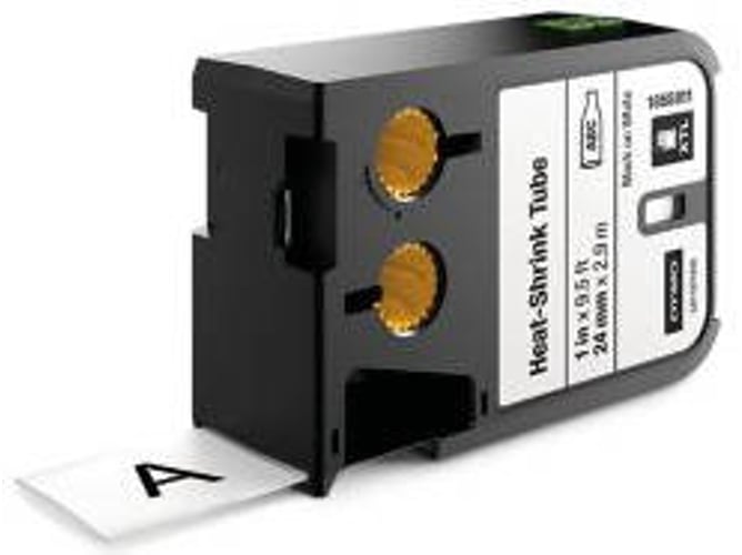 Cinta Laminada DYMO 1868811 Negro sobre Blanco