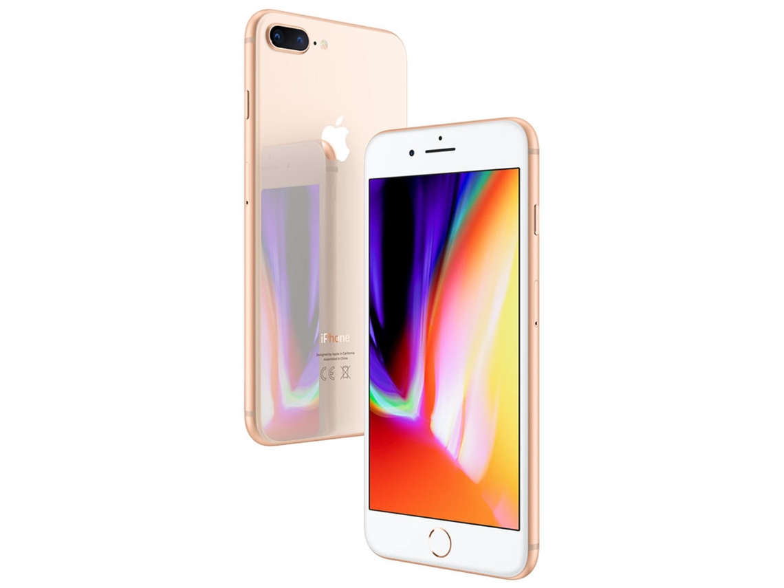 iPhone 8 Plus APPLE (Reacondicionado Señales de Uso - 64 GB - Oro)