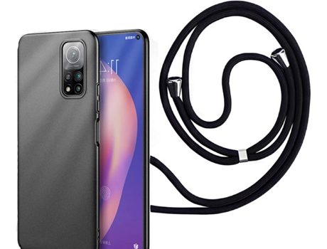 Funda Xiaomi Mi 10T Pro Turtleshell Rígida con Collar Negro