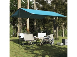 Lona De Camping Impermeable Azul 360x294 Cm