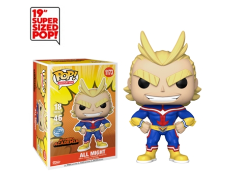 ¡FUNKO Pop! ¡All Might 48Cm Super Sized Pop! My Hero Academia 1173
