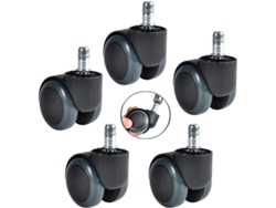 Ruedas 2 Pulgadas Giratorias Para Muebles Ideal Para Uso