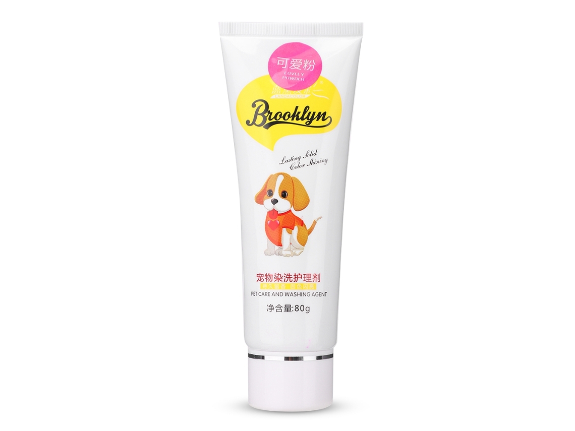 Vlrla-pet Puppy Cabelo Dye Wax, Cream Mud Para Styling