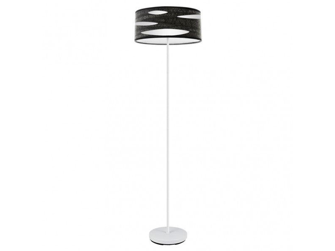 Lámpara de piso de odra 1xe27 blanco