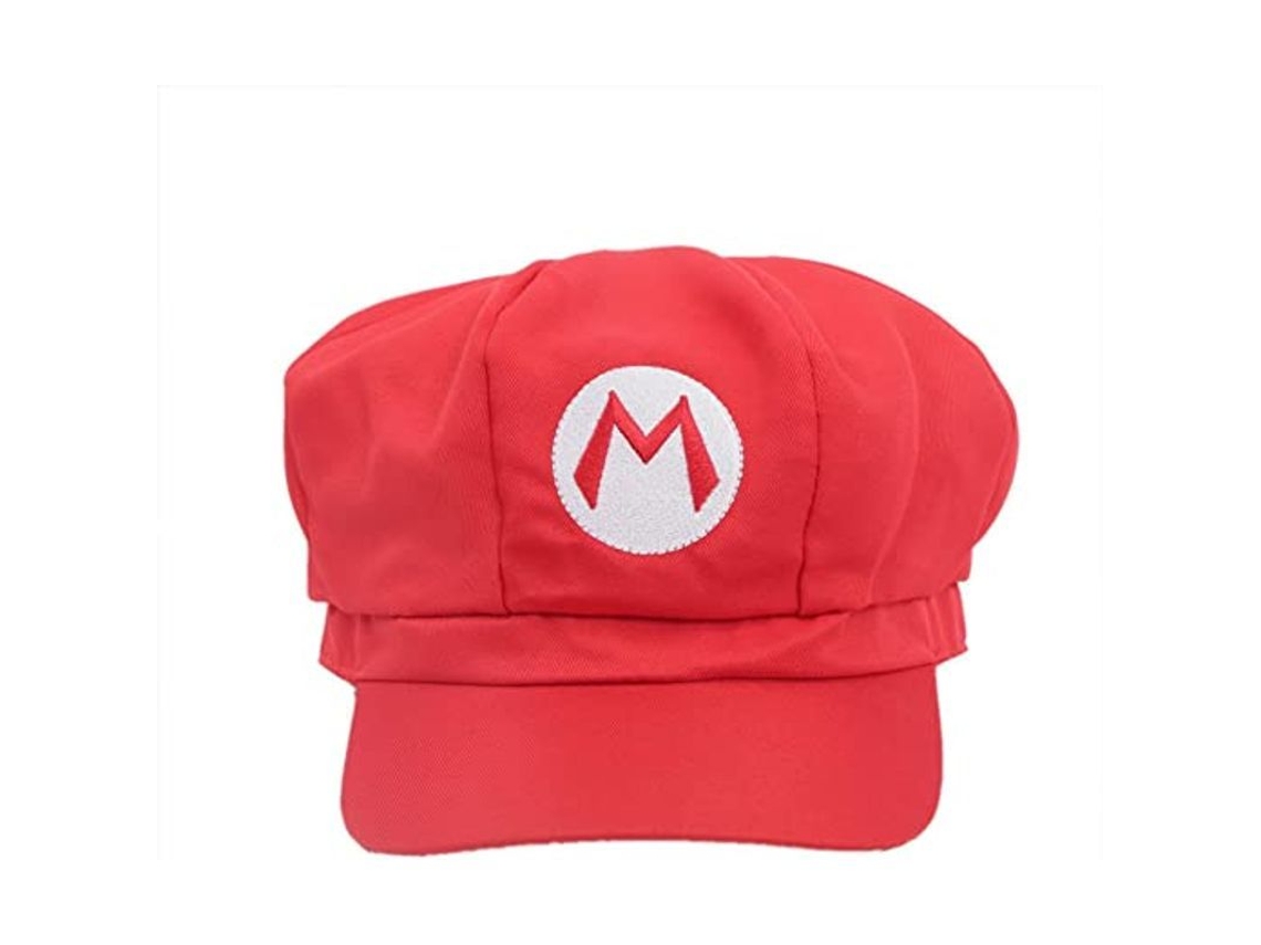 Gorro Clásico De Super Bro Para Disfraz De Halloween, De Algodón, Talla Única.