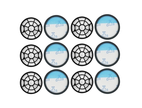 6 conjuntos de substituição de filtro frontal traseiro para rowenta zr904301 ro2981