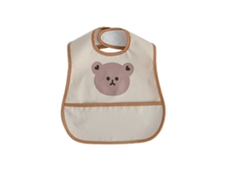 Babero de PU ligero y duradero para bebés, delantal de alimentación impermeable, bolsillo, paños para eructar para comidas y manualidades, lateral de