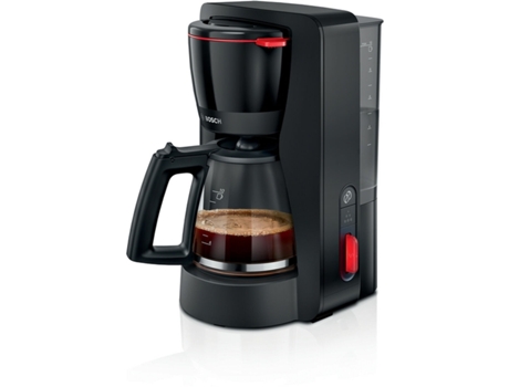 Cafetera Eléctrica BOSCH TKA3M133 (Negro - 1200 W - 1,25 L)