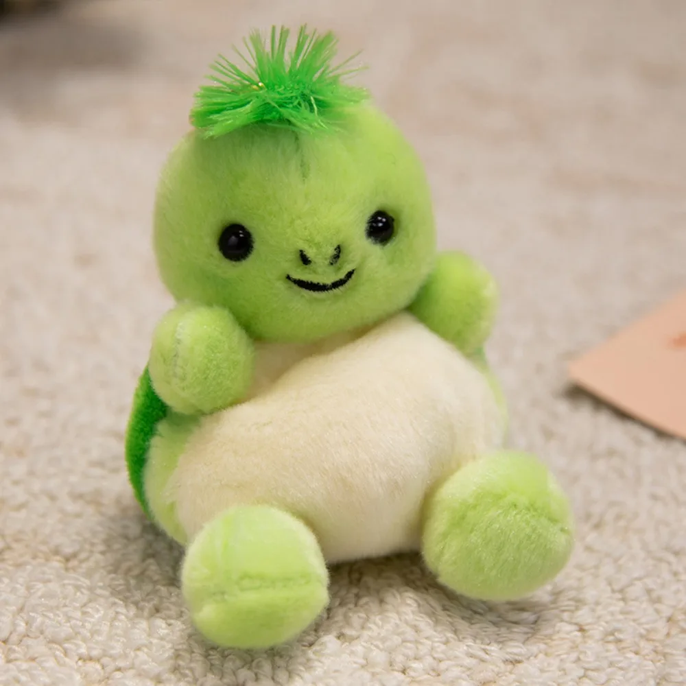 (tortuga) Mini Llavero De Peluche De La Serie De Mascotas Adorables, 13 Cm