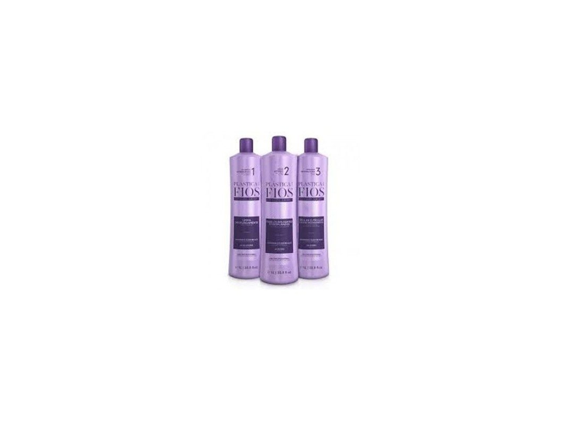 Pack Alisado Cadiveu Plástica Dos Fios 3x1l