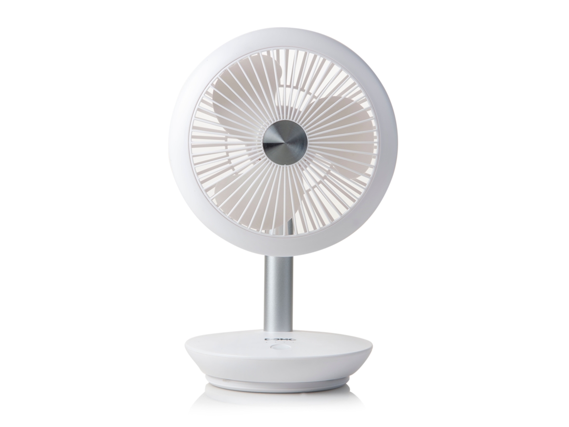 Ventilador de mesa inalámbrico recargable DOMO DO8147 4 velocidades