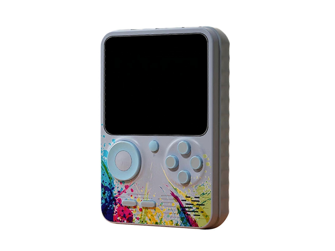 Gamepad Portátil 500 En 1 Con Pantalla Lcd De 3 Pulgadas, Consola De Juegos Retro Clásica De 500 Juegos, Compatible Con Conexión A Tv, Color Rosa Des