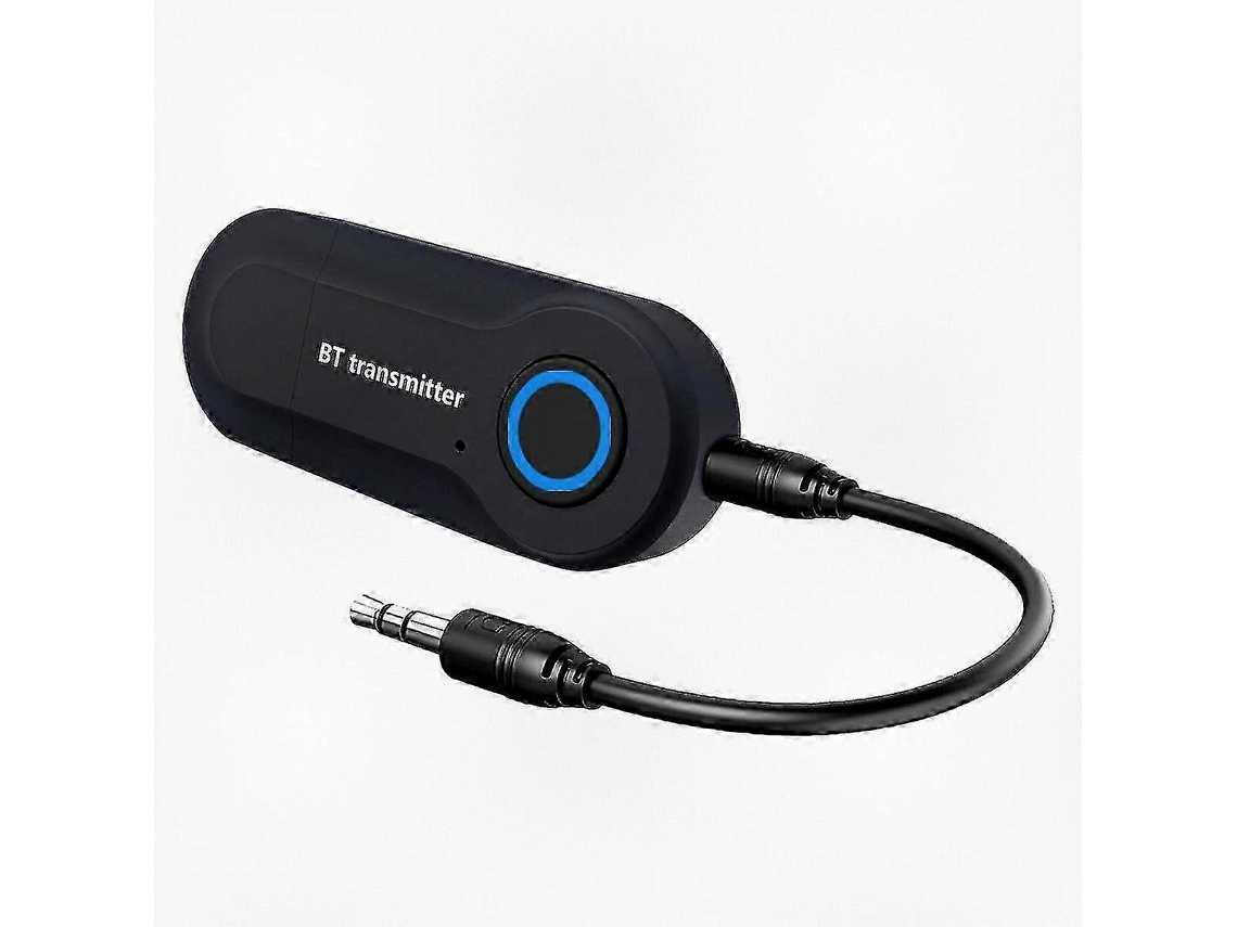 Adaptador transmisor y receptor de audio Bluetooth inalámbrico para PC, TV y coche con función auxiliar de 3,5 mm para música Rx Rosewell