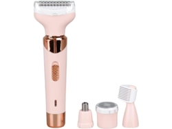 Afeitadora Eléctrica 4 En 1 Para Mujer, Afeitadora Eléctrica Inalámbrica Y Recortadora Facial Para Mujer.