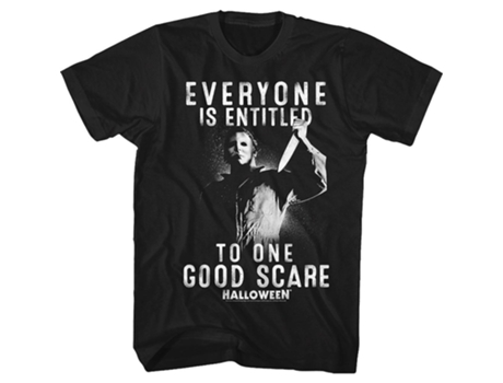 Camiseta ROCKINSTONE Todo el mundo tiene derecho a una de Halloween Good Scare (M)