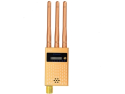 Detector antiespía multifuncional, inalámbrico, RF, cámara oculta, GSM, escucha, GPS, alarma Yizhood (negro)