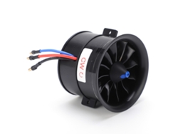 Excavadora RC de 70 mm con 12 aspas, 6S y 2100 kV
