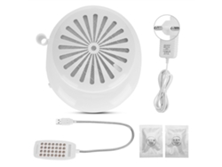 Recolector De Polvo Para Uñas, Potente Aspiradora Con Luz, Set De Manicura Blanco, Enchufe Europeo.