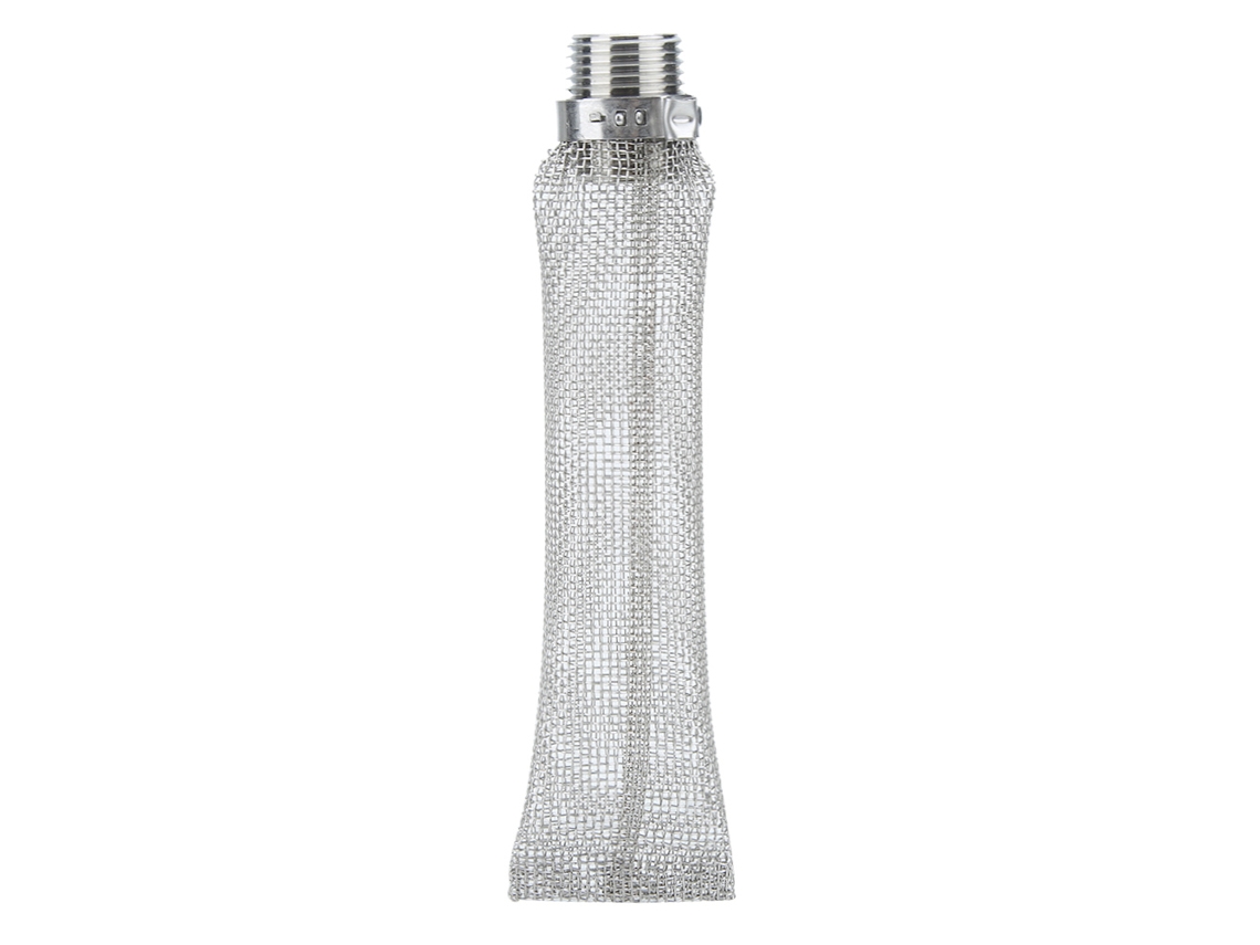 Filtro De Malla De Acero Inoxidable 304 De 1/2" Npt Para Elaboración Casera De Cerveza, Ollas Y Cubas De Maceración (6")