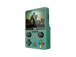 Consola De Videojuegos Portátil X6 Con Pantalla Ips De 3,5 Pulgadas Y 11 Simuladores, Ideal Como Regalo Para Niños.
