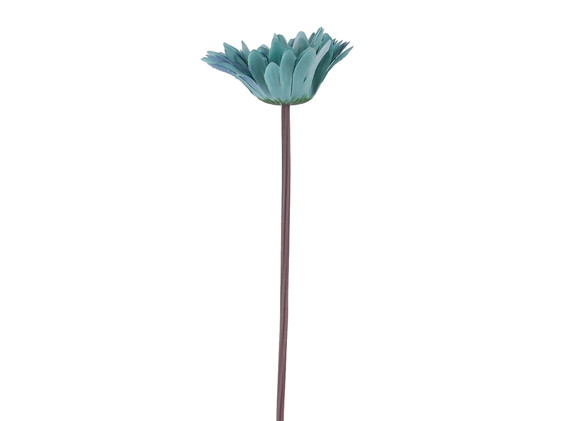 Ramo de flores artificiales simuladas para decoración del hogar, comercial y de fiestas (azul)