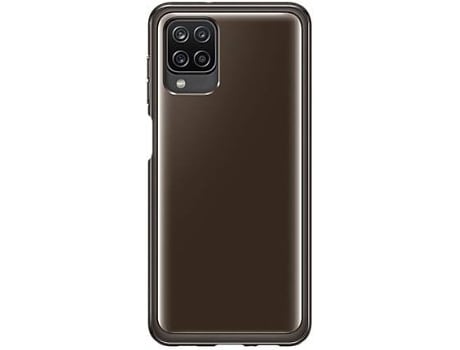 Funda SAMSUNG Galaxy A12 Soft Clear Negro