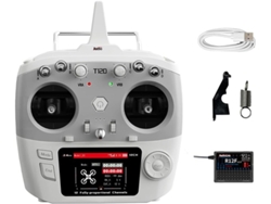 Para Transmisor Rc Radiolink T12d De 12 Canales + Receptor R12f De 2,4 Ghz, Control Remoto Para Dron Fpv Con Alas