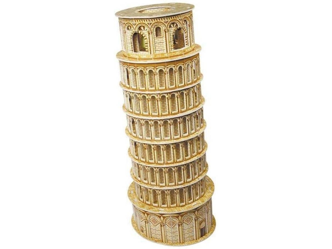 Puzzle 3D CUBICFUN Torre de Pisa (Edad Minima: 6 años - 30 piezas)