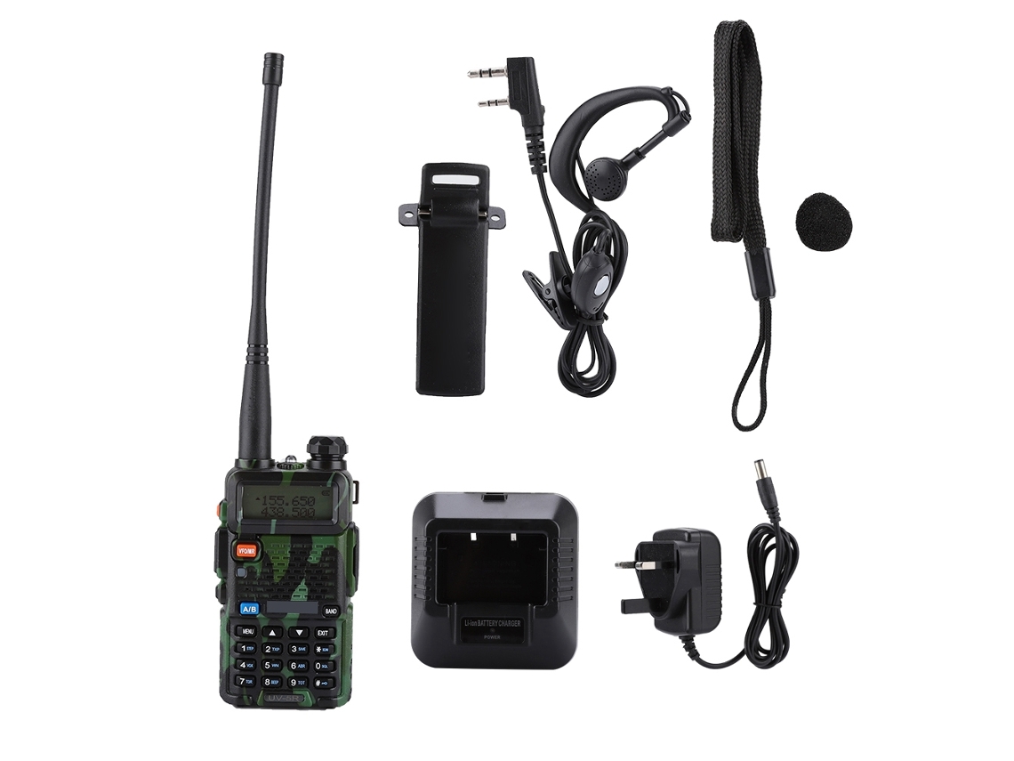 Walkie-talkie portátil de doble banda