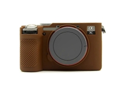 Funda protectora de silicona antideslizante y a prueba de polvo para cámara Sony A7cr/A7c II