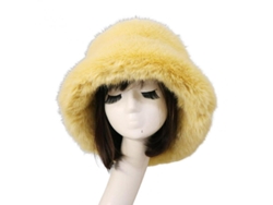 Chapéu Fisherman Feminino de Inverno com Abertura Larga e Proteção para Orelhas Pelúcia Macia Grosso Aquecimento Casual | S/MARCA