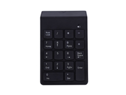 Teclado Numérico (sem Fio 2.4g 18 Teclas Chocolate)