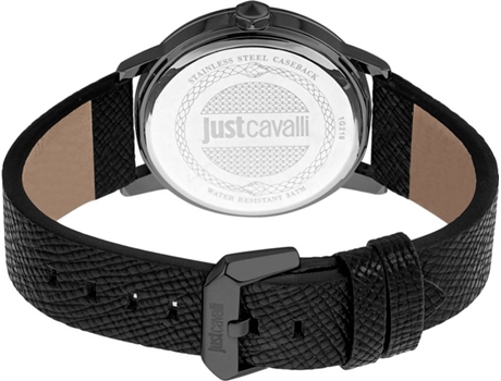 Reloj para Mujer JUST CAVALLI JC1G216L0035 Negro (Piel)