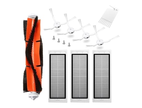 Kit de accesorios para Xiaomi Roborock S50 S51 S55 S5 S6, cepillo principal, filtro Hepa, Cepillo Lateral, herramienta limpiadora, paquete de 13