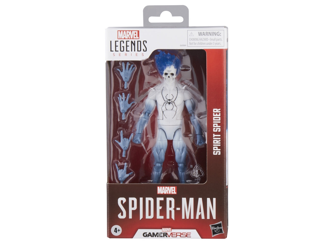 15 Cm Figura Del Espíritu Araña Del Gameverse Del Hombre Araña De Marvel Legends Hasbro