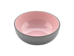 Cuenco Melamina Rosa/Gris 10 x 3,5 cm